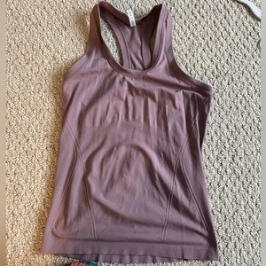 Athleta racer  back tank top size small